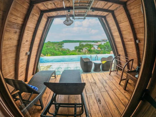 Sundown Lake Hotel & Spa Habarana Ngoại thất bức ảnh